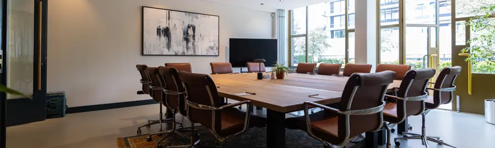 Nieuwe vergaderruimte Nieuwe vergaderruimte